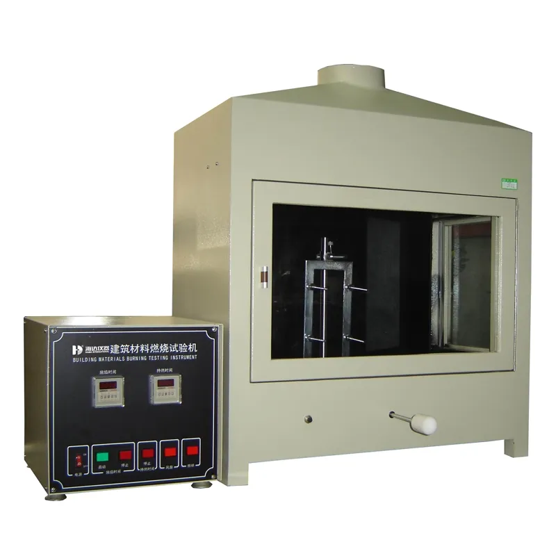 Construction Material Testing Equipment / Flammability Tester Building Materials Combustion Test Chamber 0