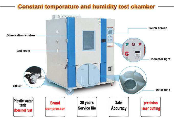 cámaras de la temperatura y de la prueba de la humedad