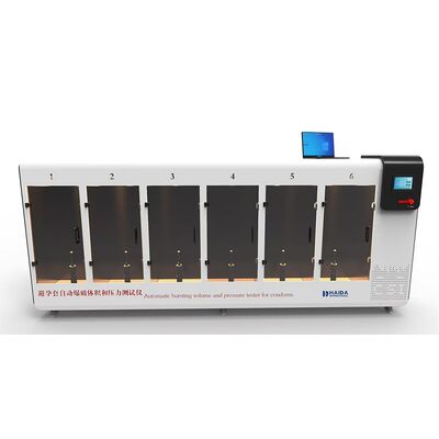 DETALES DEL EQUIPAMENTO DEL TESTOR automático de volumen y presión de explosión del condón 5105-HD