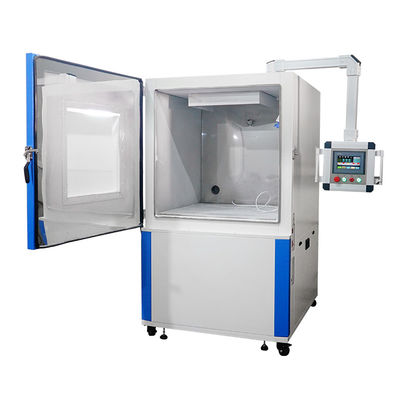 Prueba de arena y polvo Cámara de ensayo ambiental con pantalla táctil LCD para ensayos de funcionamiento y fiabilidad del sellado