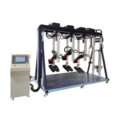 Máquina de prueba de durabilidad de tres asientos de sofá y respaldo