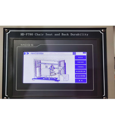 Máquina de prueba de durabilidad de asientos y espaldas de sillas de muebles electrónicos
