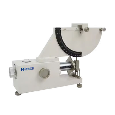 Prueba de resistencia al rebote del caucho de péndulo