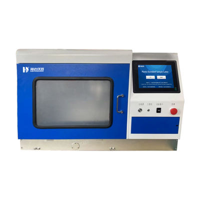 Cortador de muestras con mancuerna de plástico