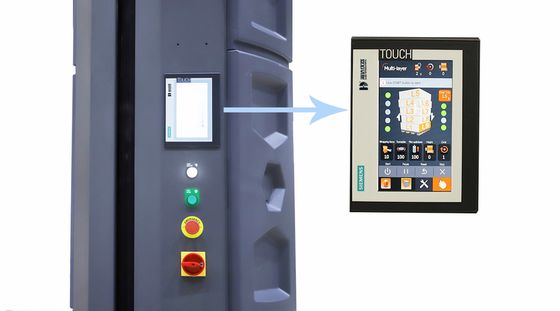 Máquina envolvedora de palets de plataforma giratoria modelo estándar tipo E
