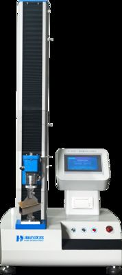 Máquina electrónica de ensayo de tracción para control y pruebas de resistencia de materiales en la industria y control