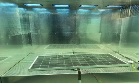 Cámara de prueba de resistencia a puntos calientes / BBA Simulador de sol constante Luz natural Modulo fotovoltaico PV Equipo de máquina de prueba de envejecimiento