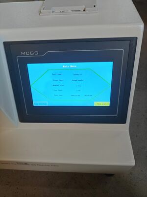 Testador de agujas médicas 8040-HD con tubo de aguja de 0.1 ∼4.0 mm, carga establecida de 1.0 ∼100 N y pantalla táctil de 7 pulgadas para pruebas de fuerza de punción de jeringa