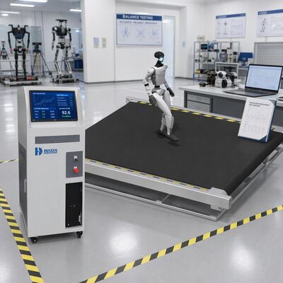 Estación de Prueba de Equilibrio de Robot Humanoide Plataforma de Movimiento de 6 DOF Equipo de Prueba de Estabilidad de Robot Bípedo Análisis ZMP COP