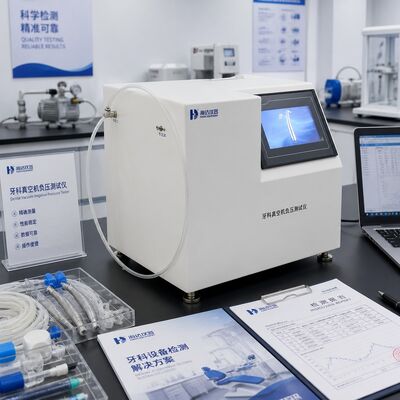 Probador de vacío de presión negativa dental, máquina de manómetro de vacío para equipo de prueba de sistema de succión dental, alta precisión -94 kPa