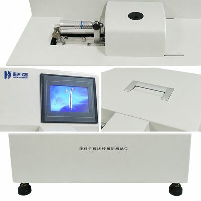 Probador de Par de Parada de Pieza de Mano Dental Máquina de Medición de Par para Equipo de Prueba de Control de Calidad de Turbina Dental Alta Precisión 0.0005 Nm