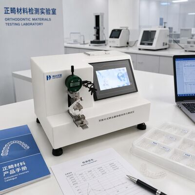 Probador de fuerza de sujeción de alineador dental, máquina de prueba de alineador transparente, equipo de ortodoncia, medidor de fuerza con resolución de 0.001N