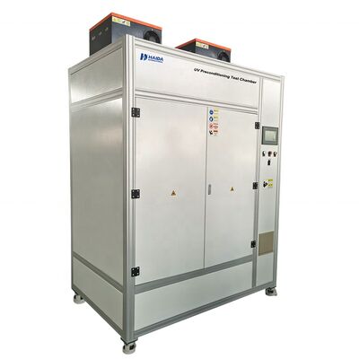Cámara de ensayo de precondicionamiento UV Panel solar Equipo de ensayo de sensibilidad a daños ultravioleta Máquina de ensayo de pretratamiento UV